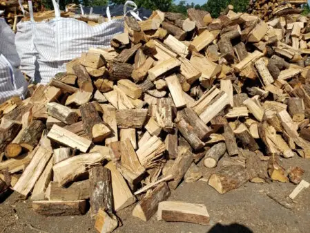 Nos bûches de chauffage"