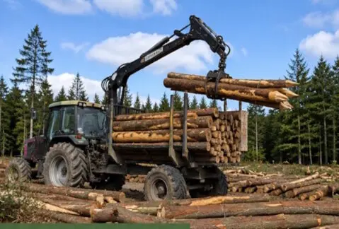 Livraison de bois local en Vendée par GODET Kévin